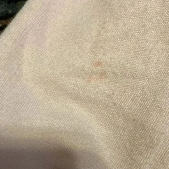 Love pink crew neck half zip size medium - Picture 5 of 5